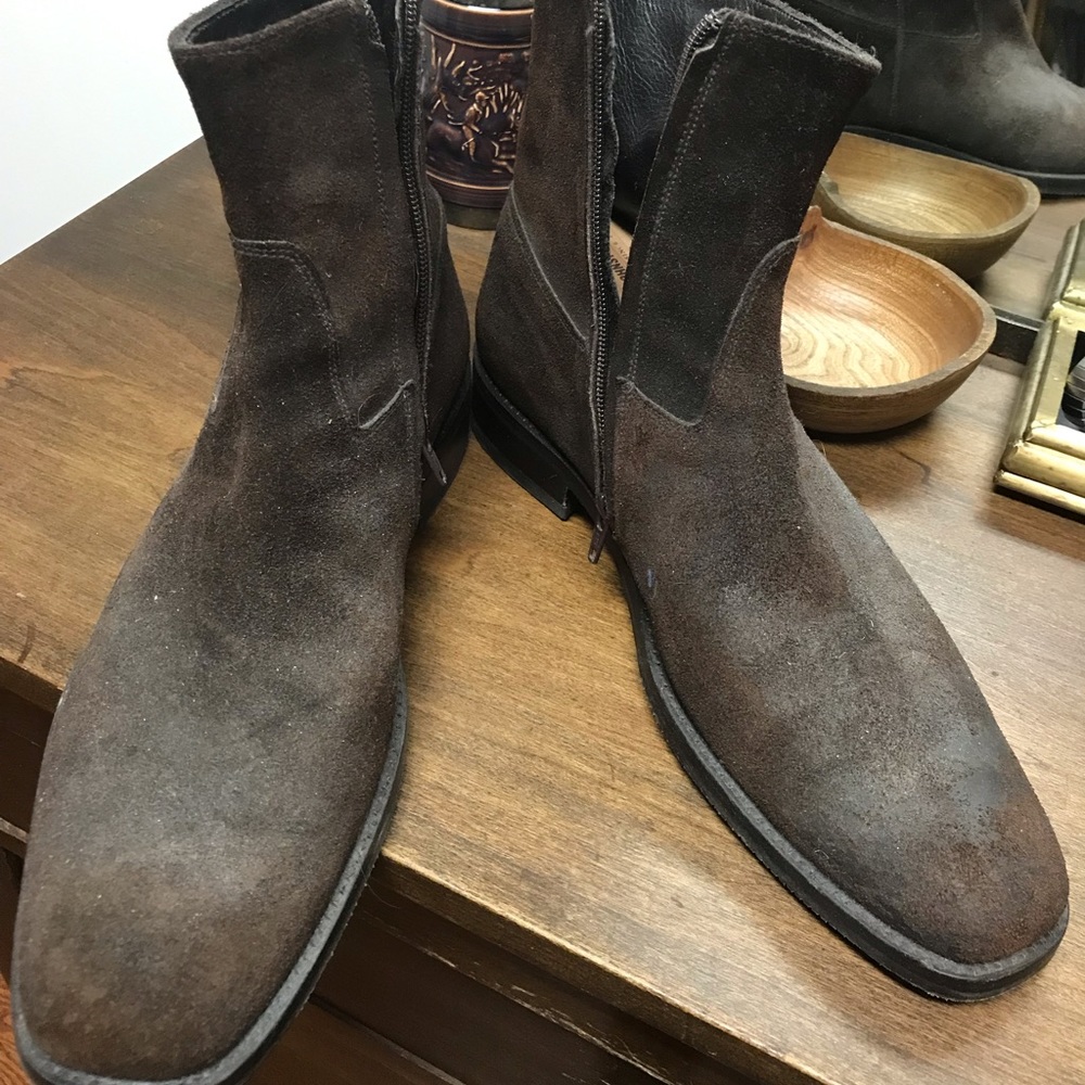To Boot NYC Men’s Suede Boots 10.5M
